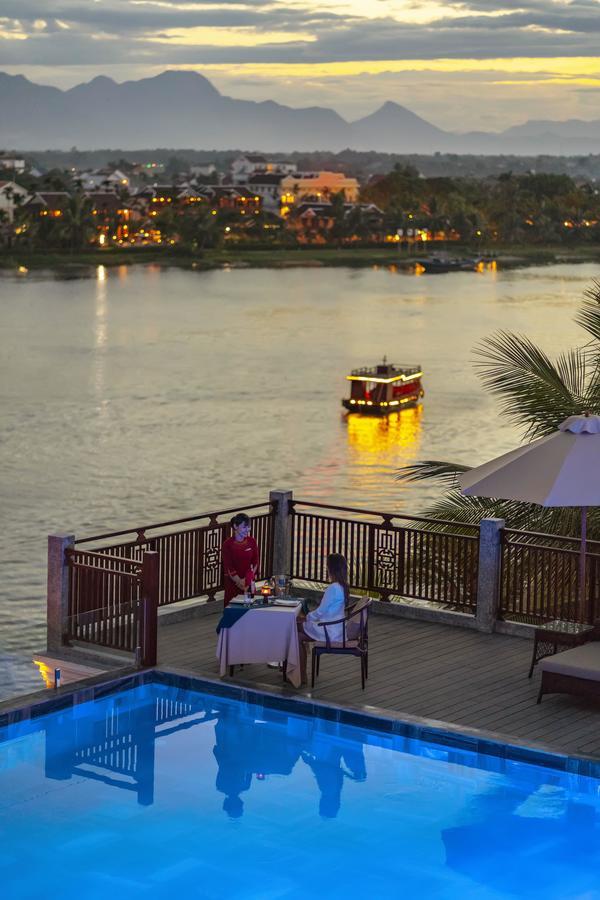 فندق وسبا ليتل ريفر سايد هوي آن – إيه ليتل بوتيك لوكس هوي ان المظهر الخارجي الصورة View of the Chao Phraya River from the hotel