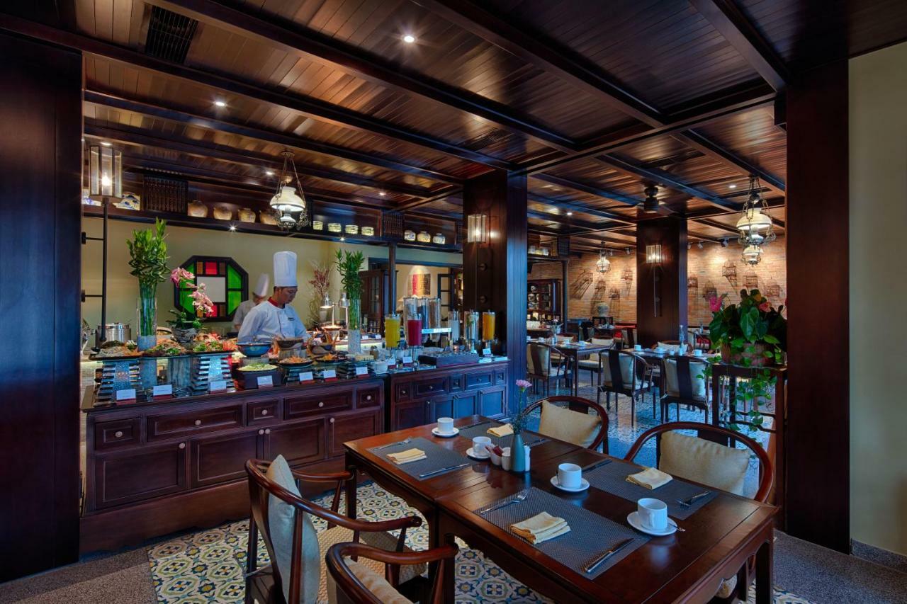 فندق وسبا ليتل ريفر سايد هوي آن – إيه ليتل بوتيك لوكس هوي ان المظهر الخارجي الصورة The restaurant at the hotel